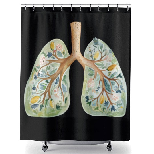 Breath Nature In Shower Curtains