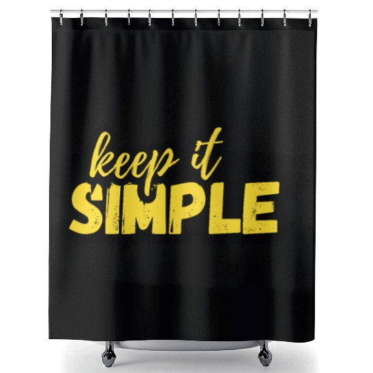 Keep it Simple Shower Curtains