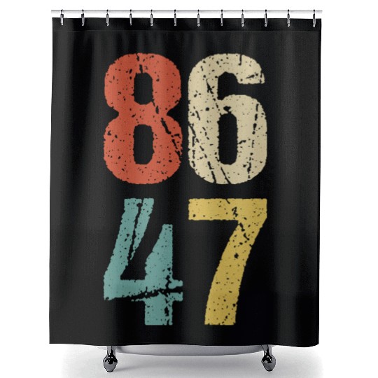 Anti-Trump - 86 47 I Shower Curtains