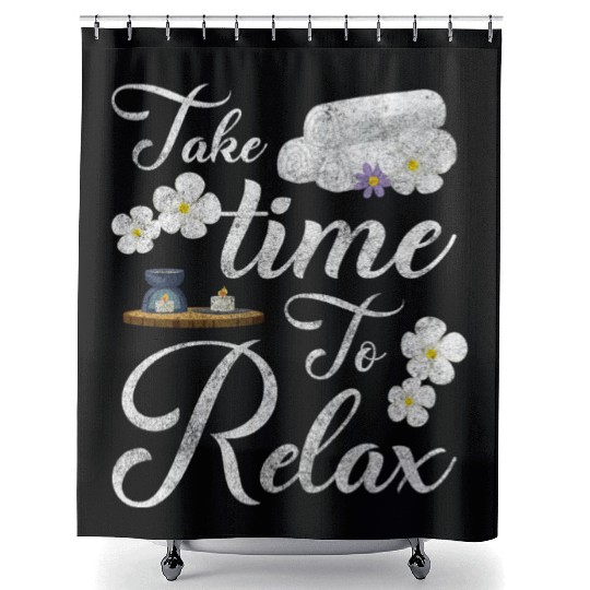 Wellness Vacation Healthy Youth Shower Curtains