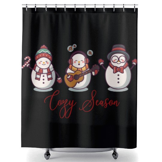 Cozy Season Shower Curtains