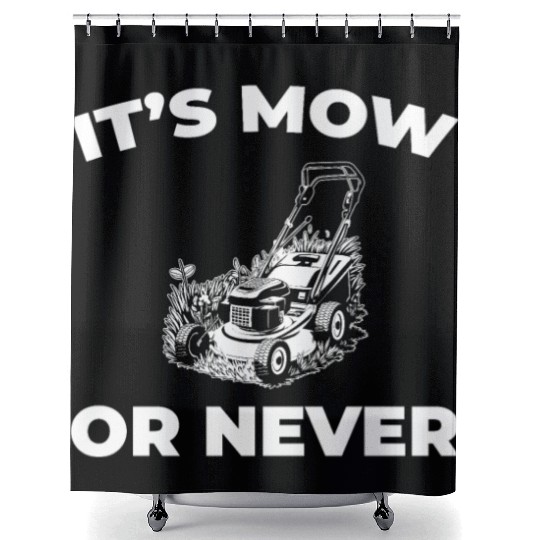Lawn Mower Lawn Mowing Shower Curtains