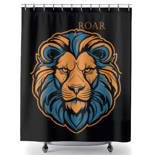 Lion Shower Curtains