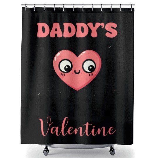 Valentine Day, Coquette Valentine Shower Curtains