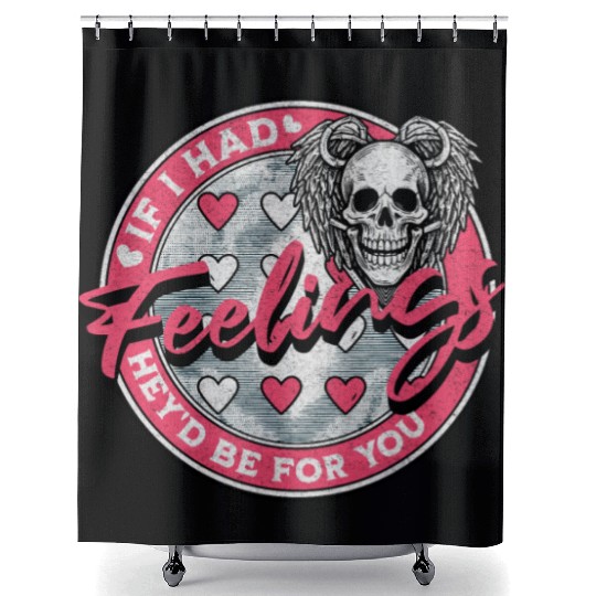 Valentine Day, Valentine Retro Shower Curtains