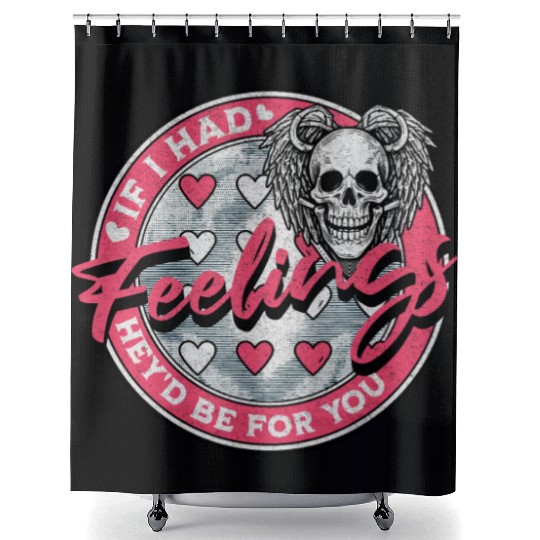 Valentine Day, Valentine Retro Shower Curtains