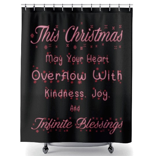 Winter Wonderland Wishes Shower Curtains