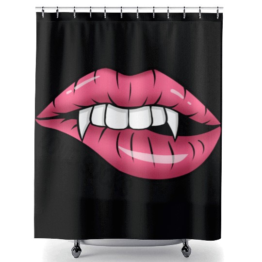 Valentines Day, Retro Valentine, Coquete Valentine Shower Curtains
