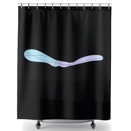 Peaceful Meditation Take a Deep Breath Shower Curtains
