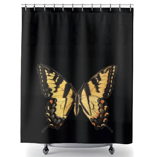 Blessed Beyond Measure Butterfly Philippians 4:19 Shower Curtains