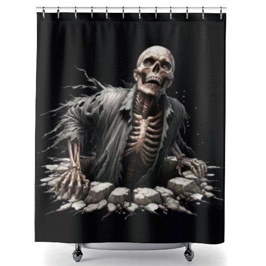 Zombie Shower Curtains