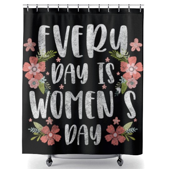Women's Day Power Important Frida Shower Curtains