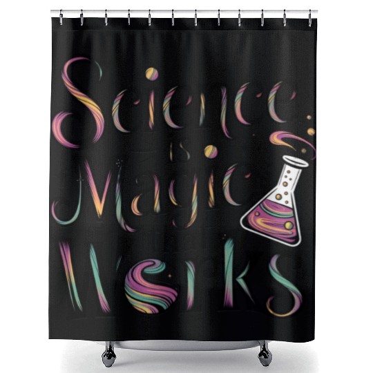 Science Powerhouse Shower Curtains