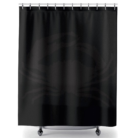 DEC-8 Crab Simple Drawing Shower Curtains
