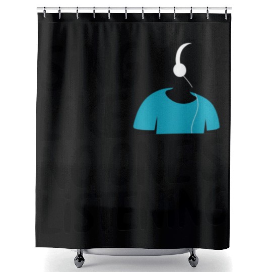 Sing Your Heart Out Shower Curtains
