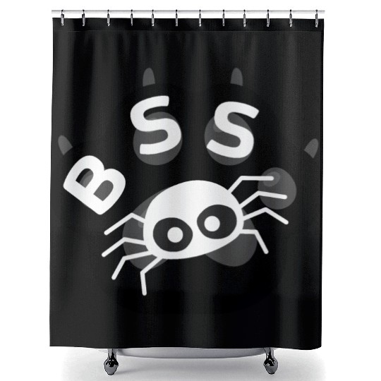 BSS Barking Spider Society Barking Spiders MEME Shower Curtains