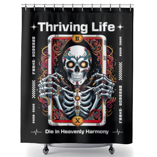 Thriving Life Shower Curtains