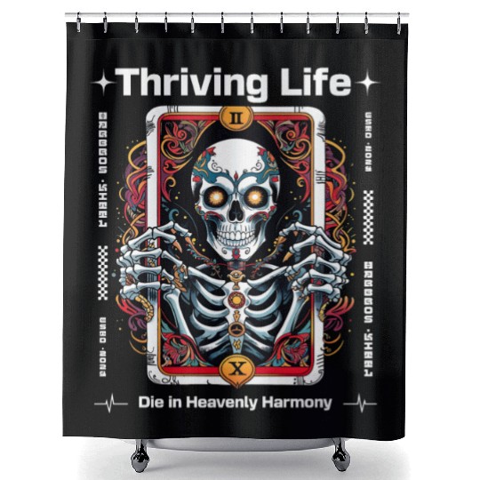 Thriving Life Shower Curtains