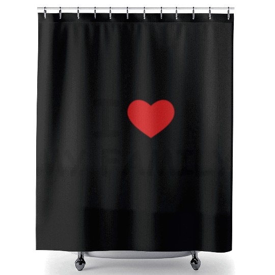 I love my family Shower Curtains