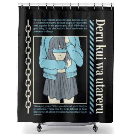 Anime Japanese Streetwear Shower Curtains