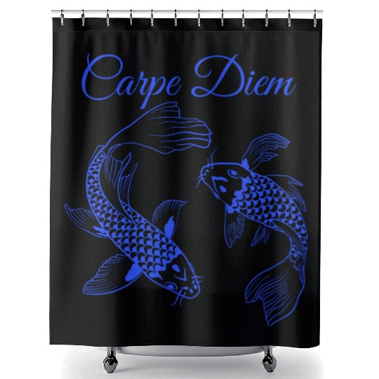 Carpe Diem Shower Curtains