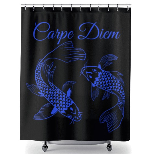 Carpe Diem Shower Curtains