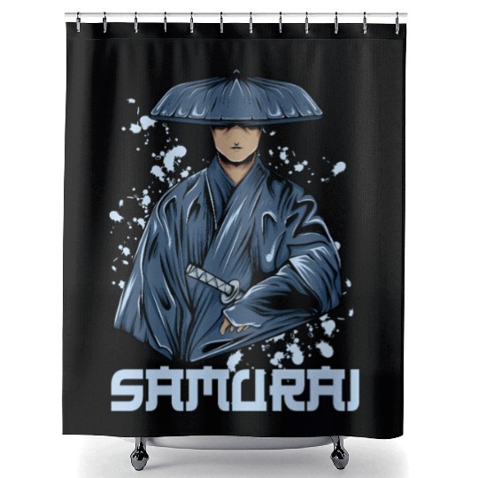 Samurai warriors Shower Curtains