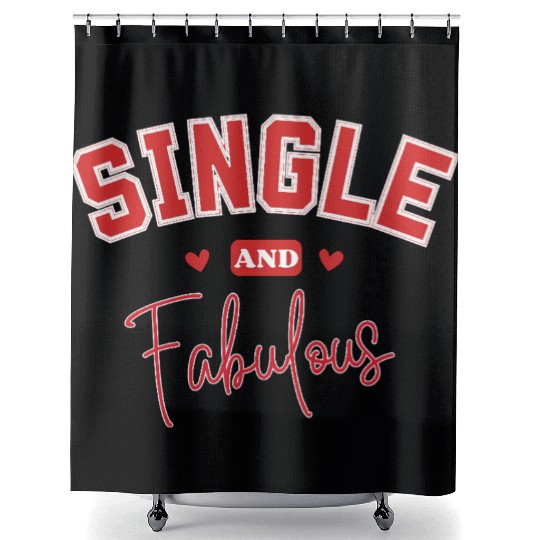 single and Fabulous Shower Curtains for Independent souls