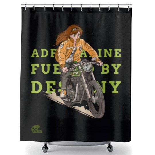 Adrenaline Fueled by Destiny – Anime-Inspired Shower Curtains