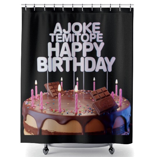 Premify 3D Pop Up Happy Birthday Card with Light & Shower Curtains