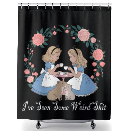 I've Seen Some Weird Shit Shower Curtains
