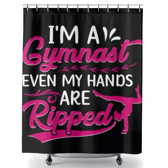 Gymnastics Gym Fitness Sports Training Shower Curtains