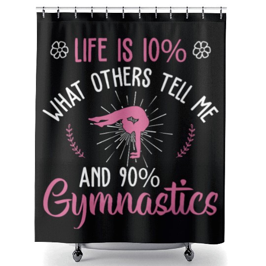 Gymnastics Gym Fitness Sports Training Shower Curtains