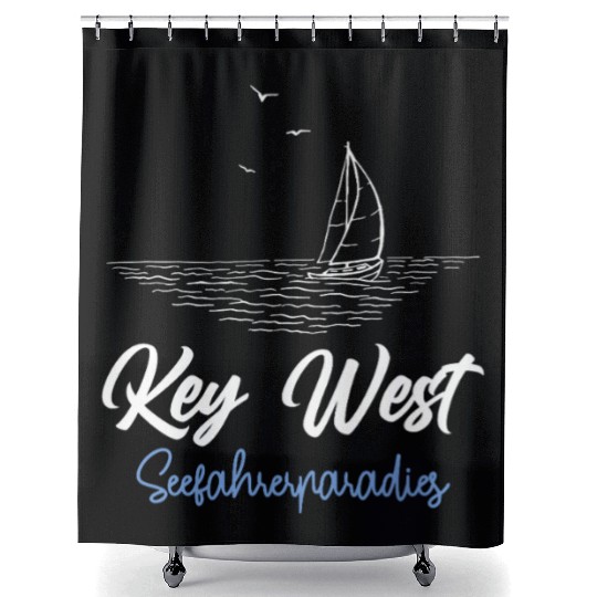 FLORIDA KEYS SEA ADVENTURES IN KEY-WEST Keys Shower Curtains