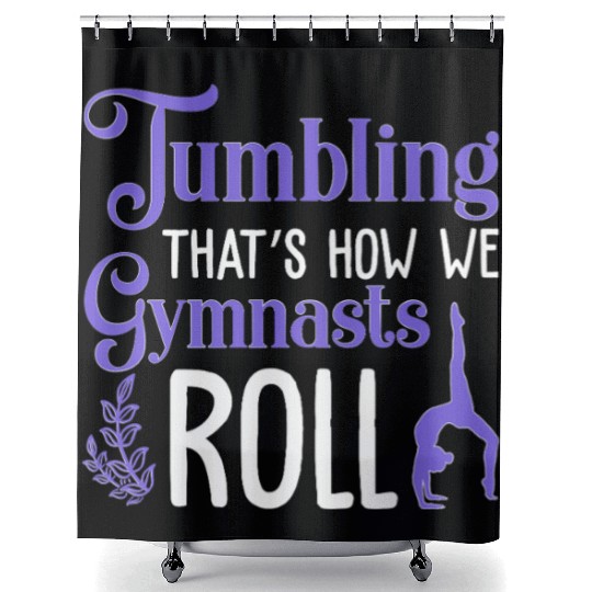 Gymnastics Gym Fitness Sports Training Shower Curtains