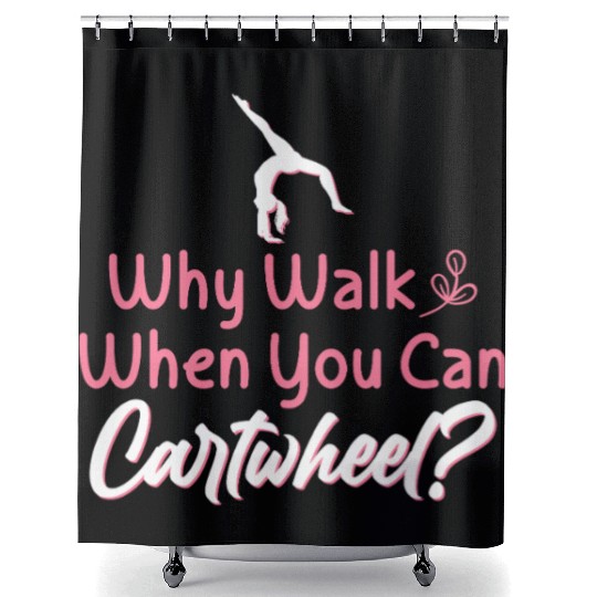 Gymnastics Gym Fitness Sports Training Shower Curtains
