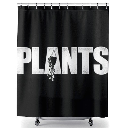 Plant Lover Gardening Plants Shower Curtains