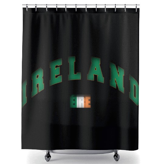 Ireland, Saint Patrick's Day Shower Curtains