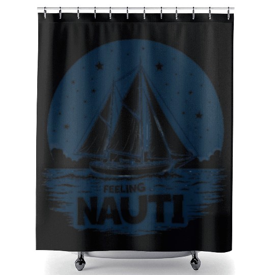 Nautical Night Shower Curtains