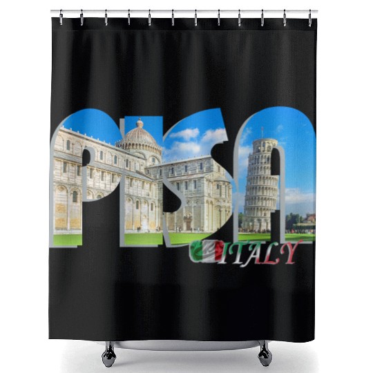 Pisa Tuscany Italy Shower Curtains