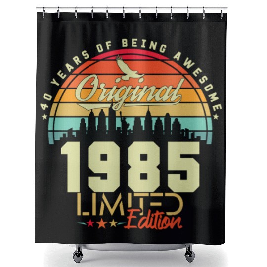 Original 1985 Shower Curtains