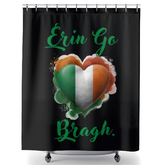 Erin Go Bragh! Shower Curtains