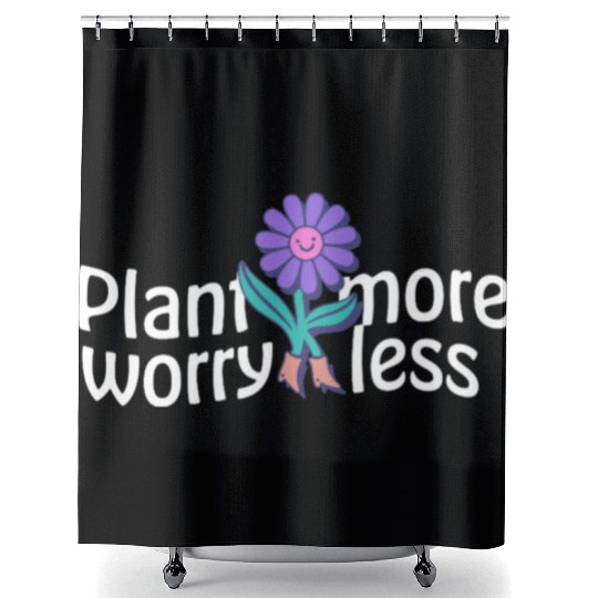 Grow Joyful Gardens Shower Curtains