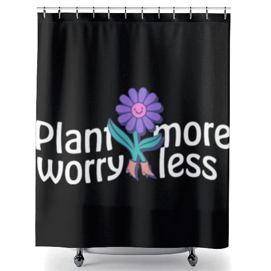 Grow Joyful Gardens Shower Curtains