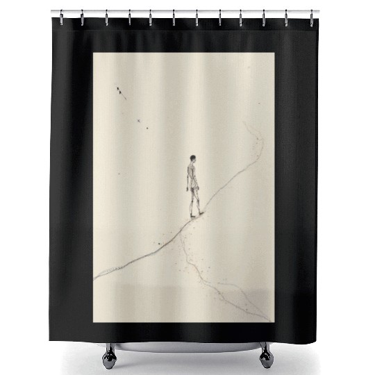 Drawn Life Shower Curtains