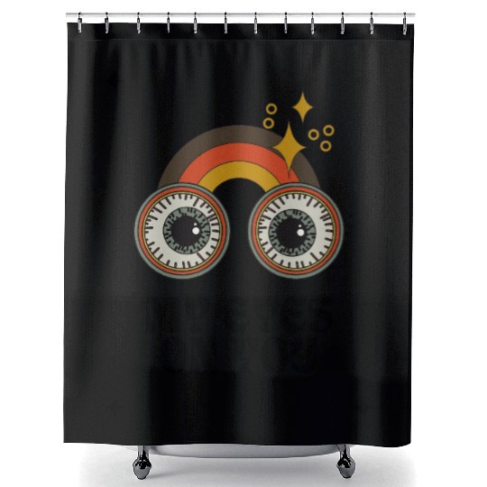 My Eyes On You Shower Curtains