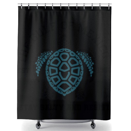 of Mexico Sea Turtle Shower Curtains