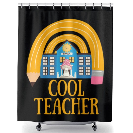 Cool Teacher Shower Curtains