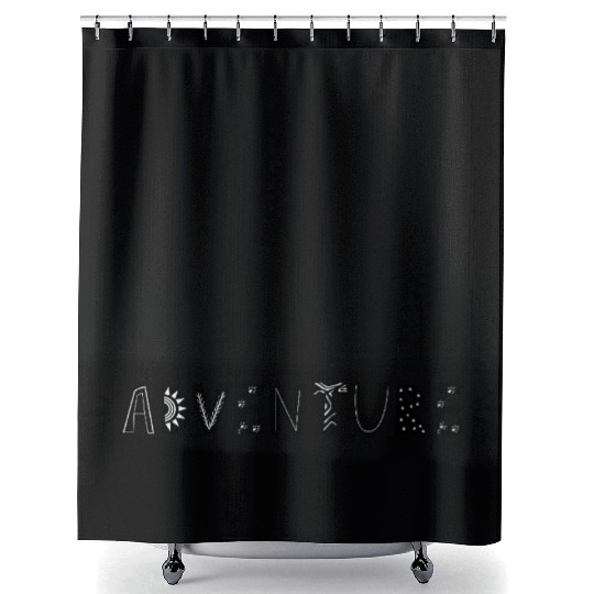 Mountain Adventure Forest | Outdoor Wanderlust Shower Curtains