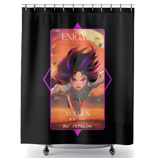 Shower Curtains Guardian of Light : Rise Against Darnkness